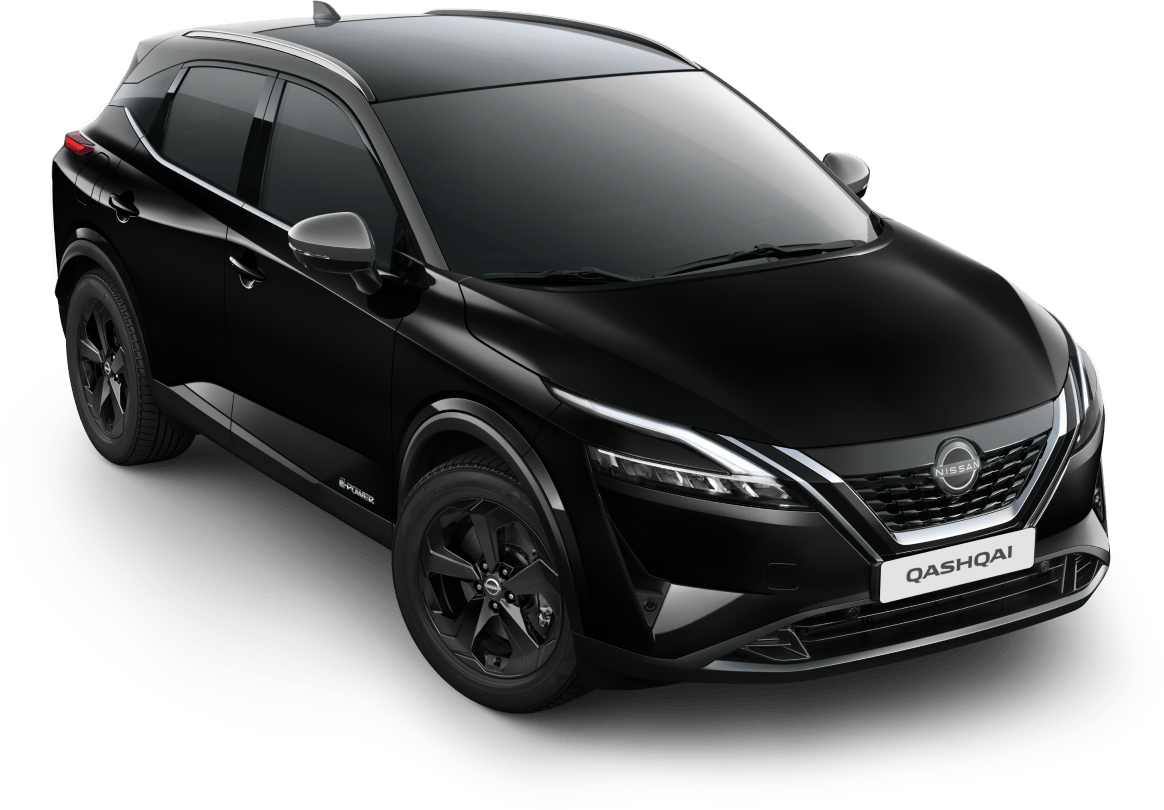 Nissan Qashqai Black Top Side